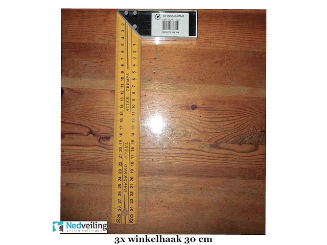 3x winkelhaak 30 cm (doos-q) - afbeelding 2 van  3