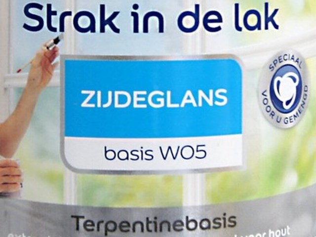 3x zijdeglans lak flexa, strak in de lak, basis w05 - afbeelding 2 van  2