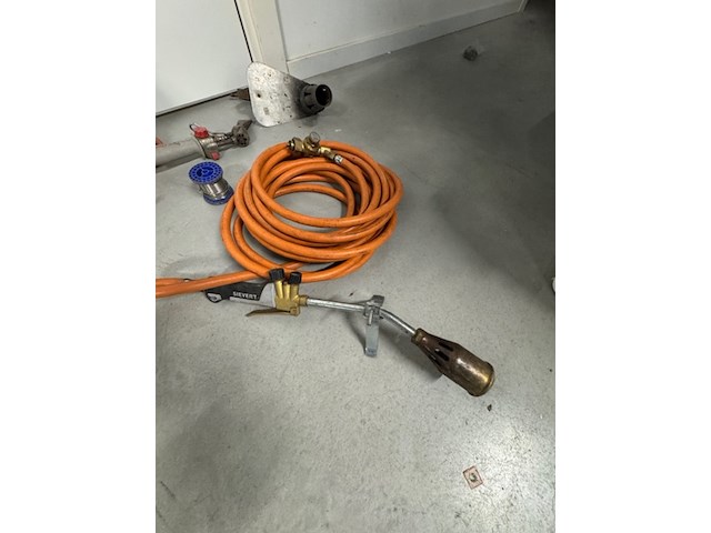 3x zinkbrander, met diverse toebehoren - afbeelding 3 van  7