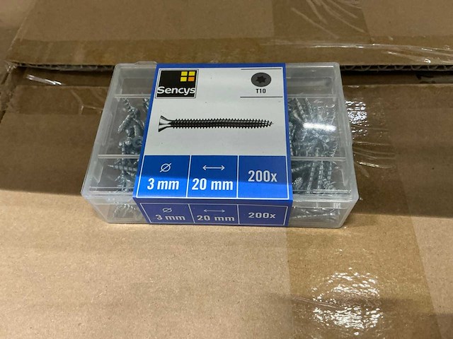 3x20mm universele schroef (720x) - afbeelding 2 van  3