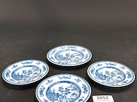 4 antieke chinese schotels - afbeelding 1 van  5