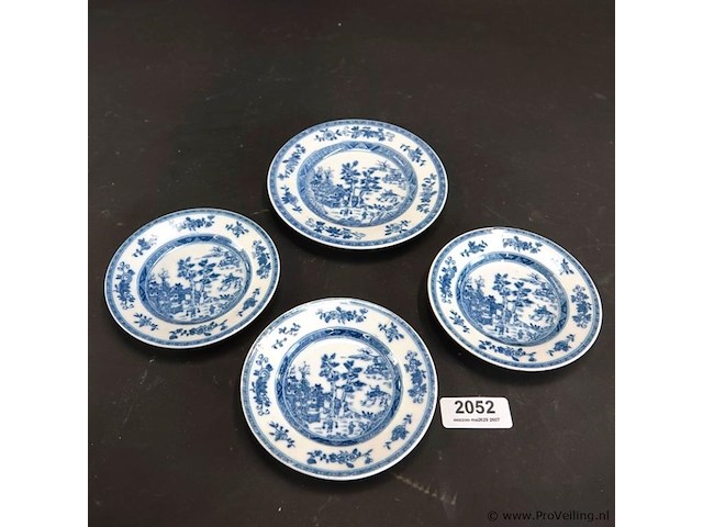 4 antieke chinese schotels - afbeelding 2 van  5