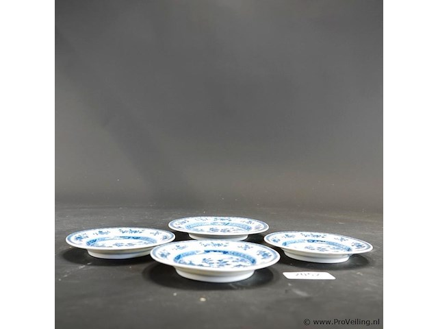 4 antieke chinese schotels - afbeelding 4 van  5