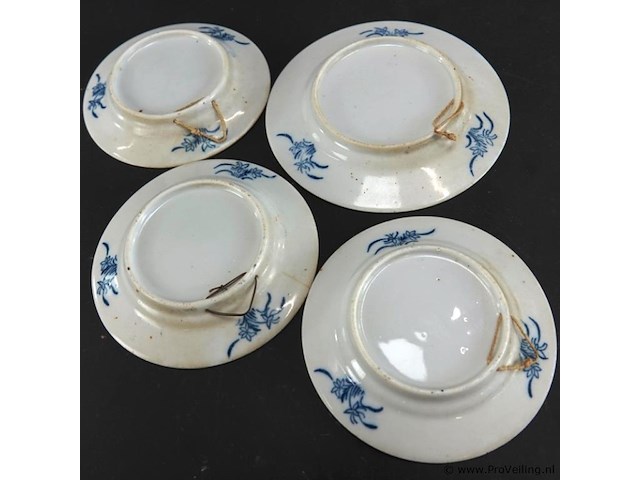 4 antieke chinese schotels - afbeelding 5 van  5
