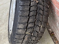 4 autobanden 225/60r 16c 101/99h matador nordica ms op velg, goed profiel - afbeelding 2 van  2