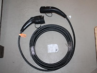 4 autolaadkabels / koppelkabels type 1 - type 2. 8m 3x6mm2. - afbeelding 1 van  4