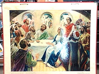 4 bellarminus bijbelplaten uit de jaren 50 - afbeelding 2 van  5