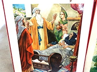 4 bellarminus bijbelplaten uit de jaren 50 - afbeelding 3 van  5