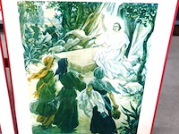 4 bellarminus bijbelplaten uit de jaren 50 - afbeelding 4 van  5