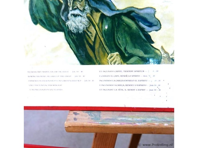 4 bellarminus bijbelplaten uit de jaren 50 - afbeelding 5 van  5