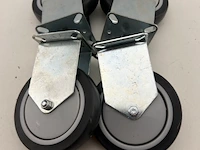 4 bokwielen ã˜10cm