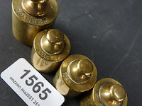 4 bronzen gewichten - afbeelding 3 van  5
