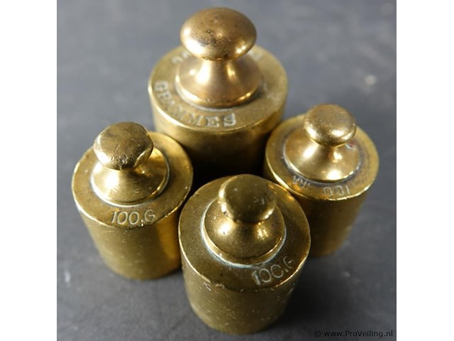 4 bronzen gewichten - afbeelding 4 van  5