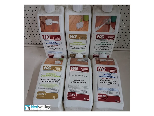 4 bussen van 1 liter hg vloerreiniger - afbeelding 3 van  3