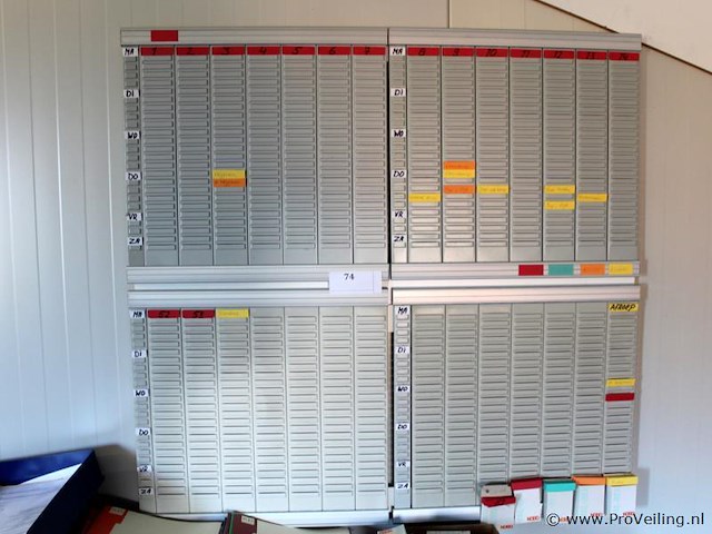 4-delig planbord - afbeelding 1 van  2