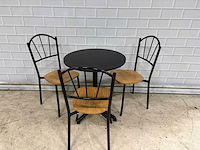 4 delige - bistroset - afbeelding 1 van  2
