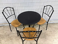 4 delige - bistroset - afbeelding 2 van  2