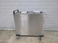 4-delige bordenwagen