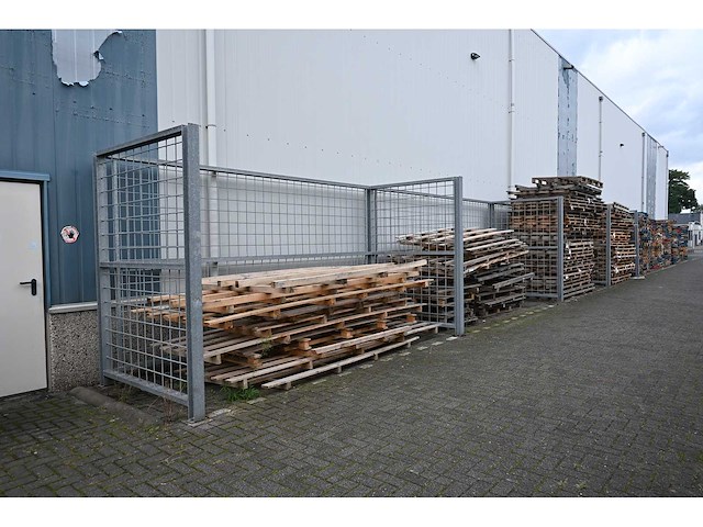 4-delige gegalvaniseerd hekwerk - afbeelding 1 van  6