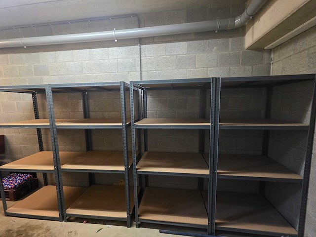 4 delige legbordstelling (4x) (reeds gedemonteerd) - afbeelding 1 van  8