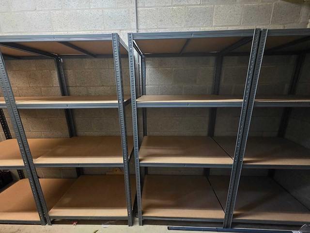 4 delige legbordstelling (4x) (reeds gedemonteerd) - afbeelding 2 van  8