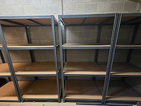 4 delige legbordstelling (4x) (reeds gedemonteerd) - afbeelding 2 van  8