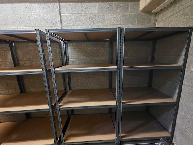 4 delige legbordstelling (4x) (reeds gedemonteerd) - afbeelding 5 van  8