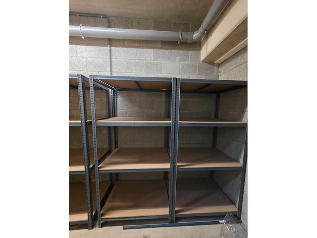 4 delige legbordstelling (4x) (reeds gedemonteerd) - afbeelding 6 van  8