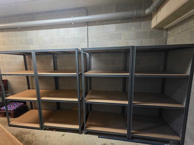 4 delige legbordstelling (4x) (reeds gedemonteerd) - afbeelding 8 van  8