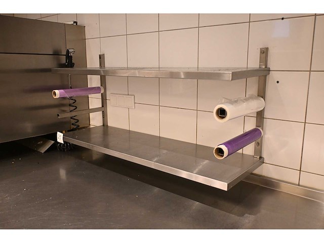 4-delige rvs wandschap - afbeelding 1 van  4