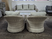 4-delige tuinmeubelset, furniqs, catalina - afbeelding 3 van  19