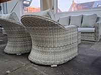 4-delige tuinmeubelset, furniqs, catalina - afbeelding 6 van  19