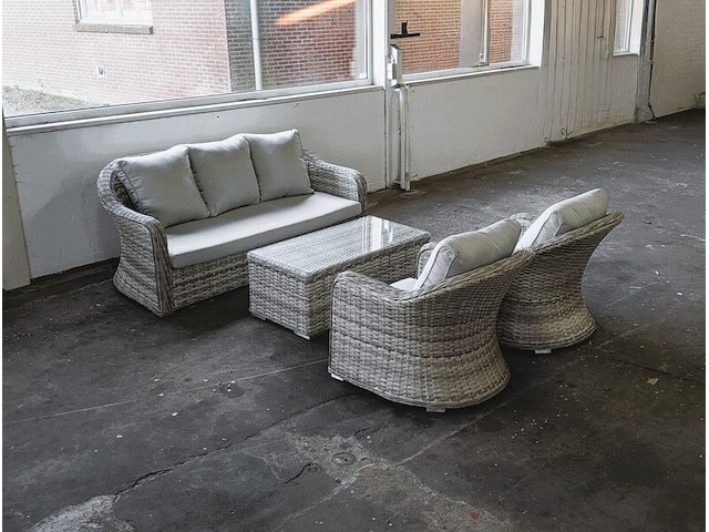 4-delige tuinmeubelset, furniqs, catalina - afbeelding 1 van  20