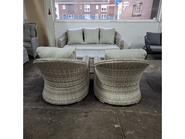 4-delige tuinmeubelset, furniqs, catalina - afbeelding 3 van  19