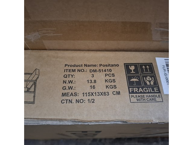 4-delige tuinmeubelset, furniqs, positano - afbeelding 7 van  15