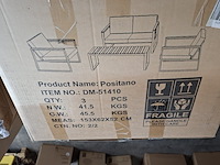 4-delige tuinmeubelset, furniqs, positano - afbeelding 6 van  15