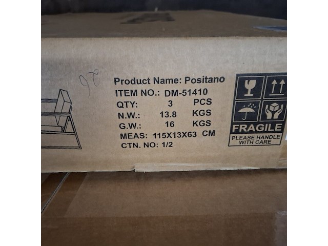 4-delige tuinmeubelset, furniqs, positano - afbeelding 7 van  15