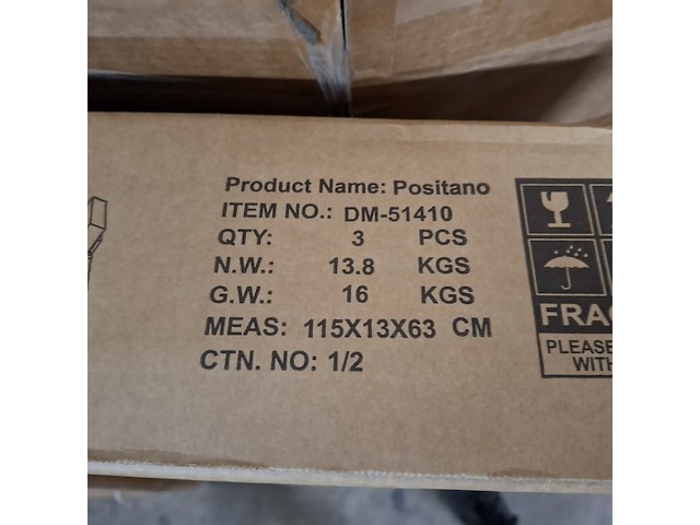 4-delige tuinmeubelset, furniqs, positano - afbeelding 7 van  15