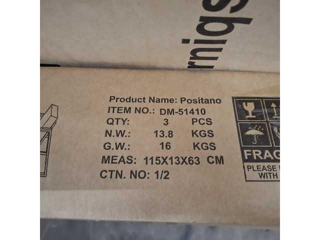 4-delige tuinmeubelset, furniqs, positano - afbeelding 7 van  15