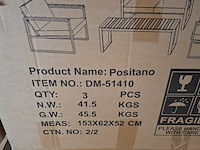 4-delige tuinmeubelset, furniqs, positano - afbeelding 6 van  15