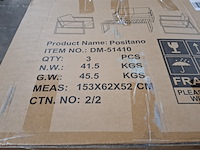 4-delige tuinmeubelset, furniqs, positano - afbeelding 6 van  15