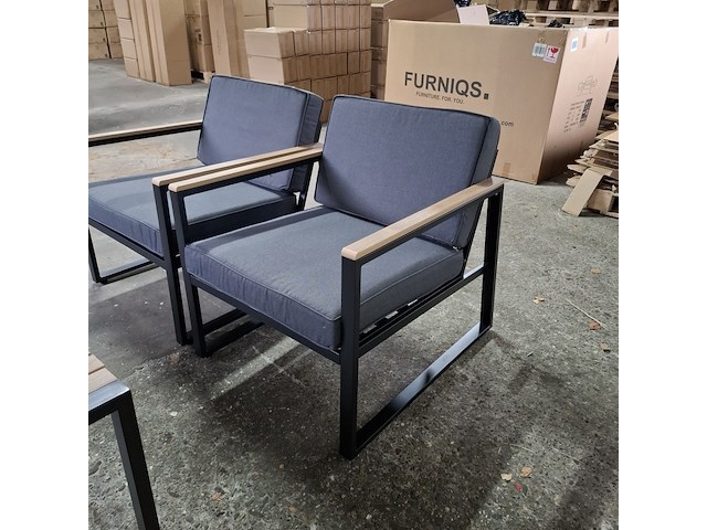 4-delige tuinmeubelset, furniqs, positano - afbeelding 4 van  15