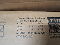 4-delige tuinmeubelset, furniqs, positano - afbeelding 7 van  15