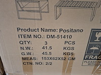 4-delige tuinmeubelset, furniqs, positano - afbeelding 6 van  15