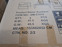 4-delige tuinmeubelset, furniqs, positano - afbeelding 6 van  15