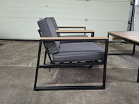 4-delige tuinmeubelset, furniqs, positano - afbeelding 4 van  12