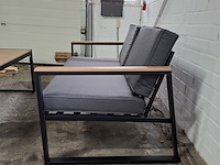 4-delige tuinmeubelset, furniqs, positano - afbeelding 8 van  12