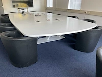 4-delige vergadertafel