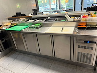 4-deurs koelwerkbank
