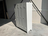4-deurs lockerkast (10x) - afbeelding 1 van  7